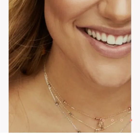 Kendra Scott Rose Gold Pendant Necklace - Picture 2 of 5